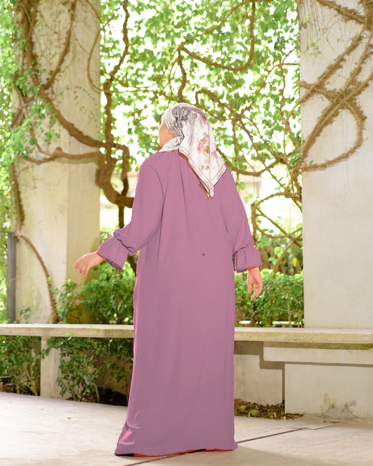 Larney Dress (Raspberry Purple)